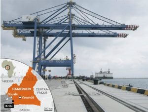 Kribi porto Camerun terminal dei conteiner